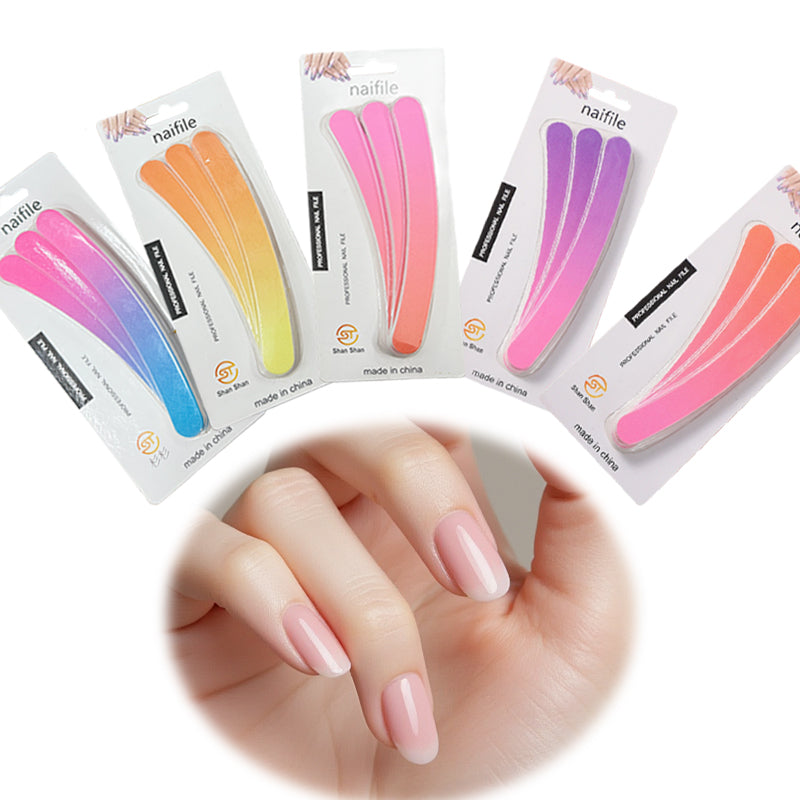 Durable & Reusable Two - sided Portable Nail File for Effortless Nail Shaping