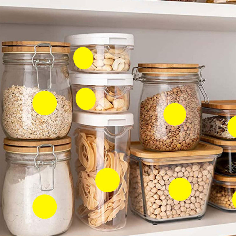 1PCS 1200 tags Versatile Round Stickers High - Quality, Vivid - Colored & Easy - to - Apply for All Your Labeling Needs 