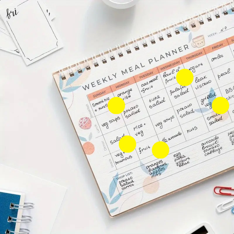 1PCS 1200 tags Versatile Round Stickers High - Quality, Vivid - Colored & Easy - to - Apply for All Your Labeling Needs 