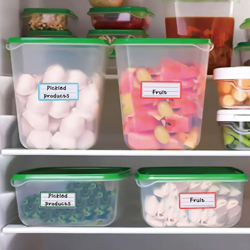 1PCS Diverse shape and colorful label stickers, rich specifications, strong viscosity, marking and classification of good helpers