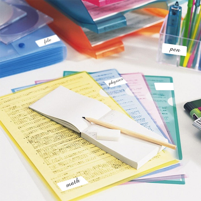 1PCS Various specifications of blank self-adhesive stickers, excellent viscosity, to meet the needs of various marking writing