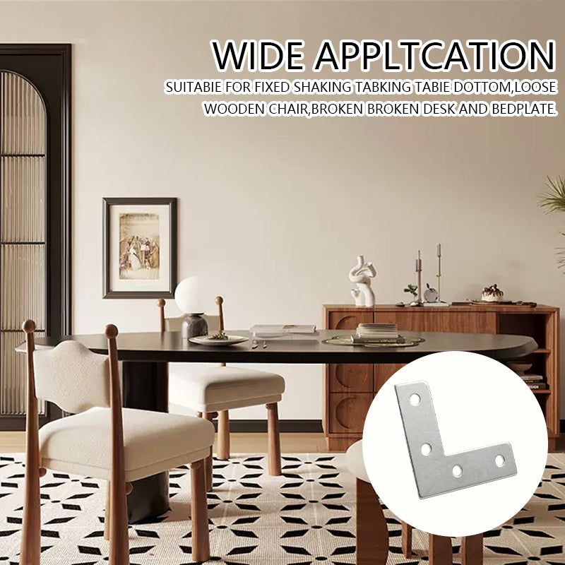 Versatile multi-gauge metal furniture corner bracket - robust, durable and easy to install