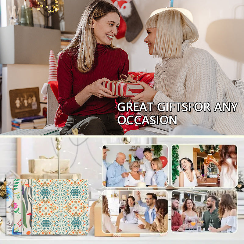 1PCS Wildflower coaster with ceramic stone and cork base, desktop protective pad and cup for home decoration