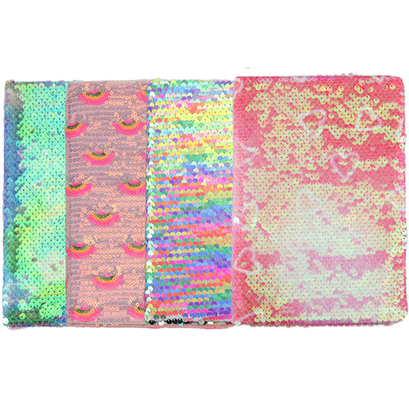 1PCS Sparkling Sequin Magic Notebooks Reversible, Color - changing & Eye - catching Stationery for Fun & Function