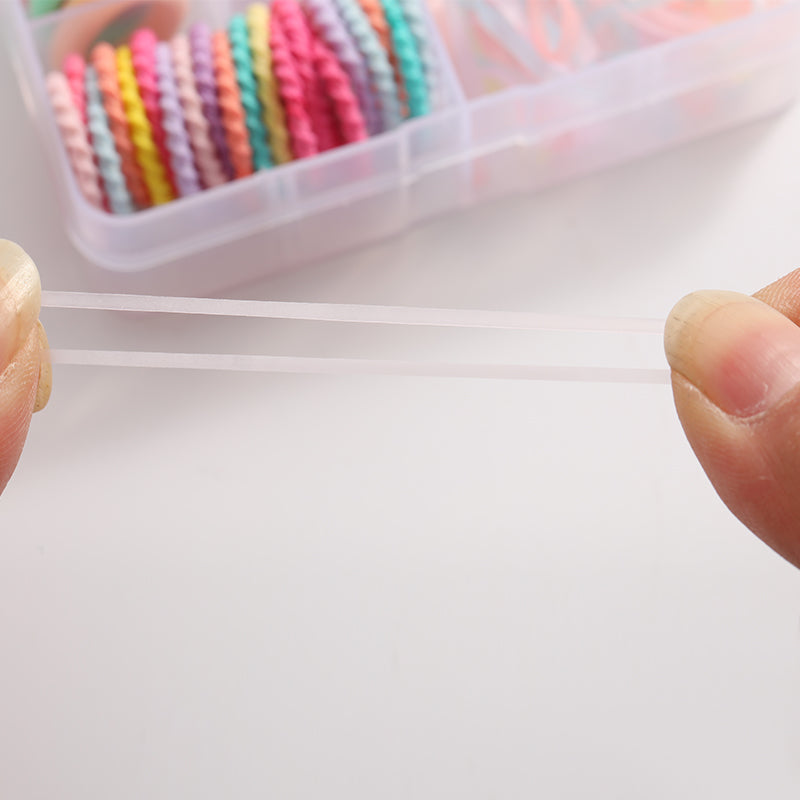 Two boxes a set Colorful Hair Accessories Set - Various Styles, Sweet Colors, Easy Storage