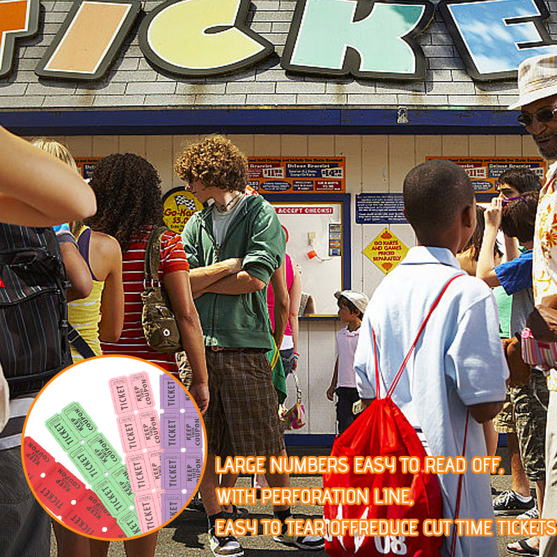 1PCS Raffle tickets, for activities, leisure, movies, entertainment, classroom awards and prizes