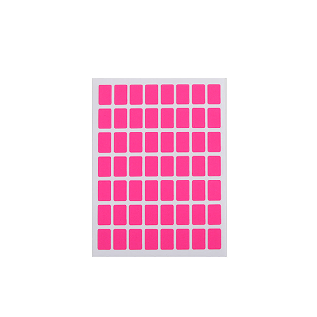 1PCS Colorful, multi-shape fluorescent self-adhesive stickers, eye-catching and easy to distinguish, marking classification super practical