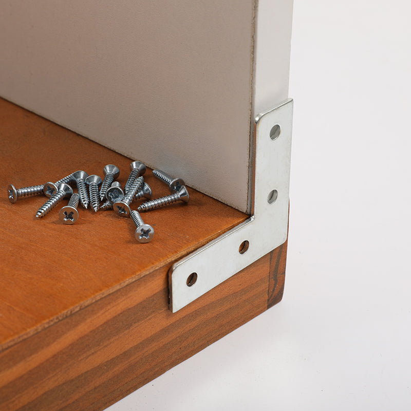 Versatile multi-gauge metal furniture corner bracket - robust, durable and easy to install
